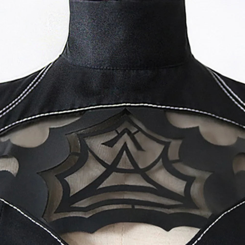 NieR:Automata 2B Cosplay Anime Costume Black Dress Fantasia Outfits Halloween Carnival Party Disguise Role Play Suit
