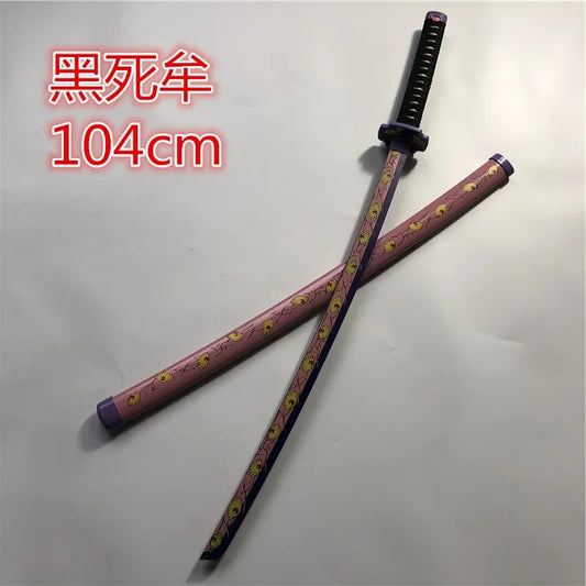 104cm cosplay Demon Slayer sword  Kokushibou Tsugikuni Michikatsu Knife wood cosplay Props Swords Weapon | Cosplay Props | cosplay, Demon Slayer, Kokushibou, replica, sword | Macchar Cosplay Catalogue