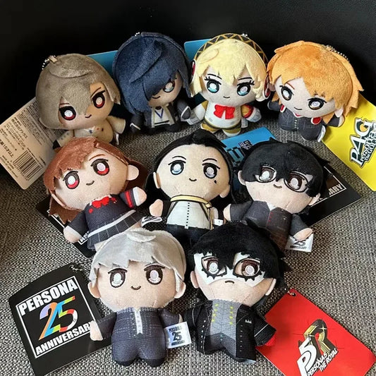 10CM 2024 Persona Plush Toy - 25th Anniversary Joker, Shiomi, Kotone & Yuuki Makoto - Anime Collector's Pendant
