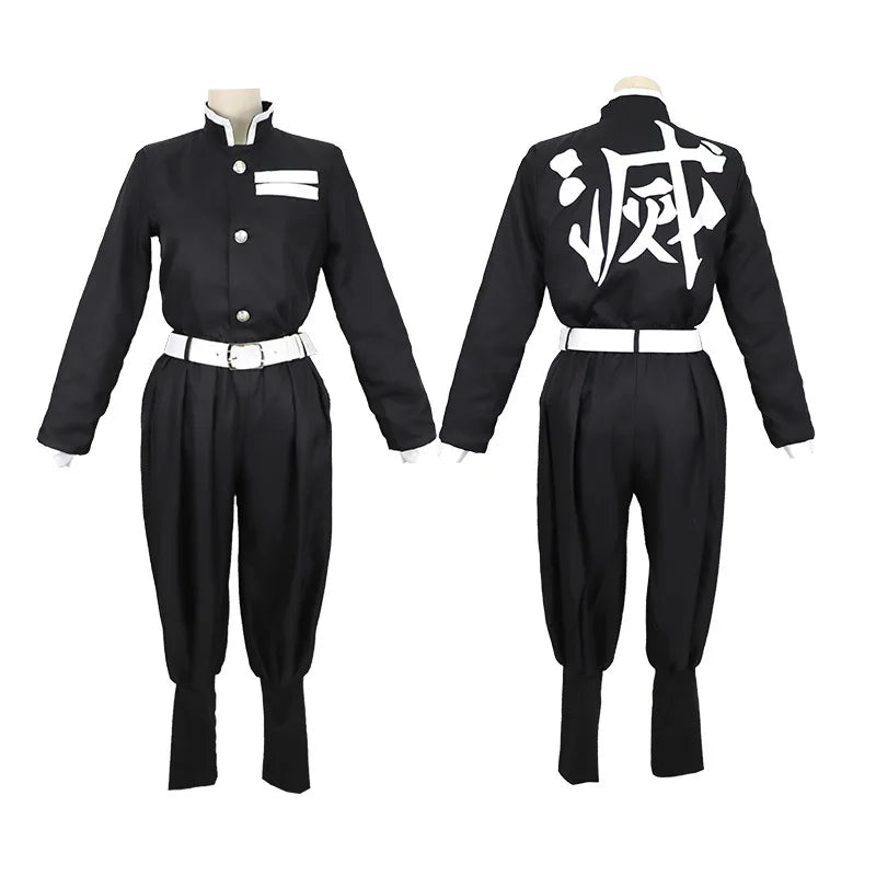 Anime Demon Slayer Cosplay Costume Kochou Shinobu Wig Kimono Uniform Kimetsu No Yaiba Haori Cloak Suits Party For Child Adult - Macchar Cosplay Catalogue  - 