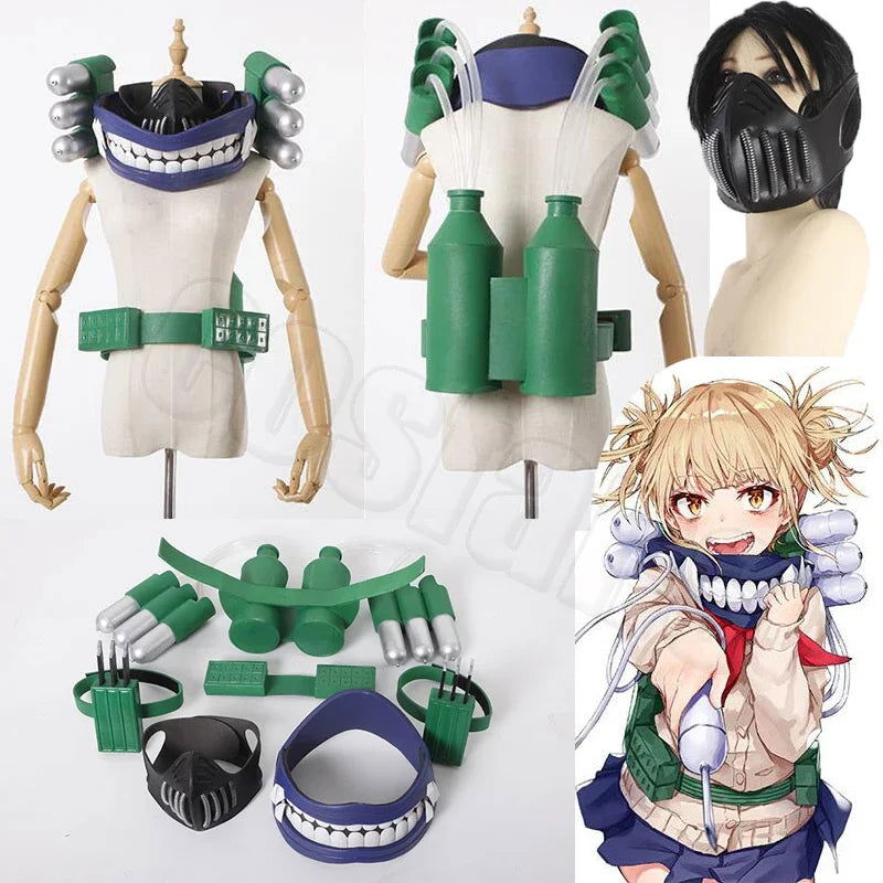 My Hero Academia Toga Himiko Cosplay Halloween Costume Suck blood Props Anime Boku No Hero Academia Himiko Toga Costumes Gifts | Macchar Cosplay Catalogue