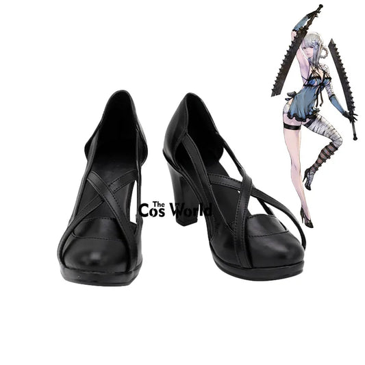 Nier: Automata Kaine Swords Games Customize Cosplay High Heels Shoes Boots | Macchar Cosplay Catalogue